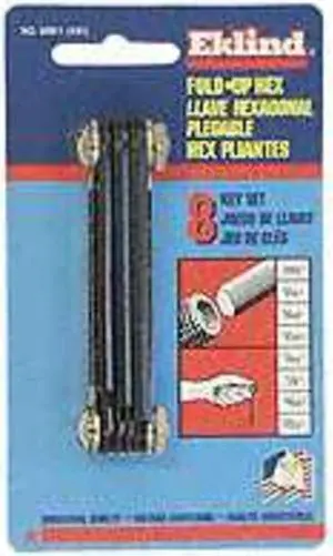 Eklind Hex Key Set.