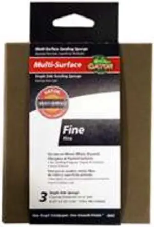 4.5X5.5 Fine Sanding Sponge3Pk ALI INDUSTRIES Sanding Sponges 4643 082354046439