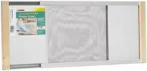 Thermwell Products AWS1833 Adjustable Window Screen 18X33 Steel - Expansion Type