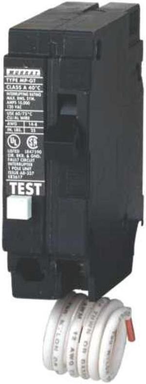 SIEMENS QF130A Miniature Circuit Breaker, QF Series, 30A, 1 Pole, 120V AC, 10kA