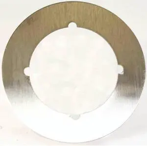 Don Jo Scar Plate 3-1/2" O.D. Stainless Steel Don-Jo Mfg Doorknobs 040186112739