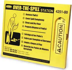 Over-The-Spill Station Kit Yellow RUBBERMAID HOME Misc Signs, Numbers, Letters
