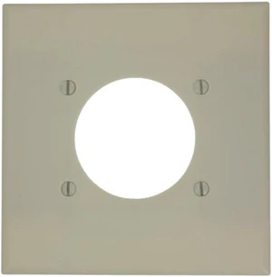 Wall Plate Flush 2-Gang Ivory Leviton Mfg Standard Switch Plates 80526-I Wall Plate Flush 2-Gang Ivory Leviton Mfg Standard Switch Plates 80526-I