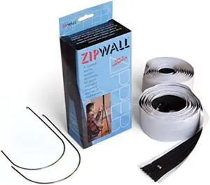 ZIPWALL AZ2 Zipwall Standard SelfAdhesive Zipper,PK2