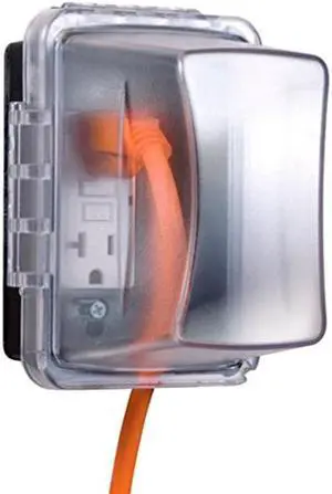 TAYMAC MM710C 1 Gang -Gang Multi-directional Weatherproof Cover, ,Polycarbonate