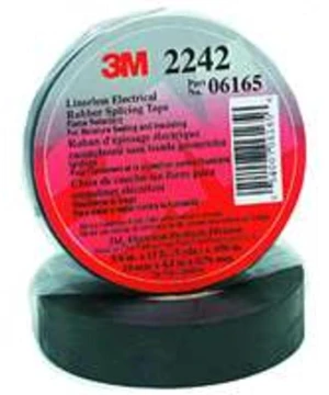 Tape Elec 3/4In 15Ft 30Mil Epr 3M Wire Terminal Ends 2242 Black EPR 054007061656 Tape Elec 3/4In 15Ft 30Mil Epr 3M Wire Terminal Ends 2242 Black EPR 054007061656