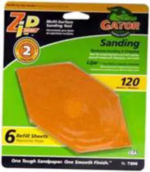 Zip Refills 120 Grit Ali Industries Stripping & Finishing Pad 7206 082354072063