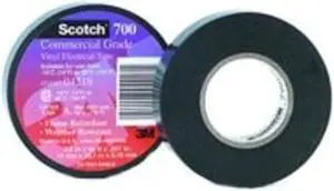 Tape Elec 3/4In 66Ft 0.007In 3M Wire Terminal Ends 4218-BA-40 Black Vinyl Tape Elec 3/4In 66Ft 0.007In 3M Wire Terminal Ends 4218-BA-40 Black Vinyl