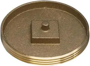 OATEY 42744 Cleanout Plug,Recessed Head,3.5 In