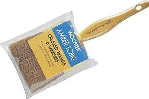 WOOSTER 1123-2 2" Wall Paint Brush, Brown China Bristle, Plastic Handle
