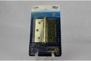 Brass Screen Door Hinge w/Screws National Hardware Screen Door Hardware N220-053