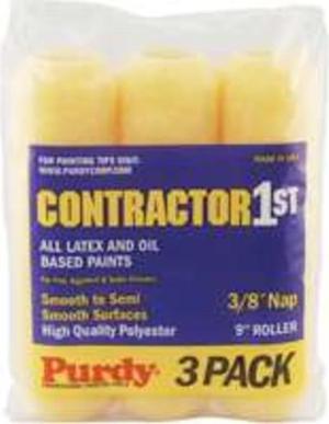 3Pk Con 1St 9X3/8 Cvr PURDY CORPORATION Purdy Roller Covers 867000 716341351182