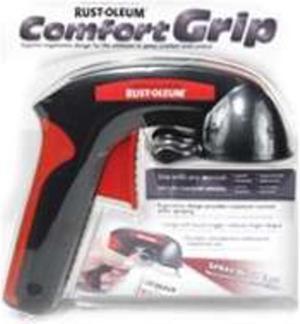 RUST-OLEUM 241526 Spray Can Grip, 7 3/8 in Lg, 1 3/4 in Wd, Black, Aerosol