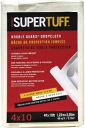 TRIMACO 02602 Drop Cloth,10 ft. L x 4 ft. W