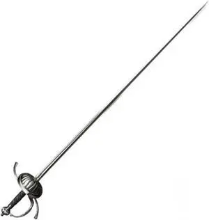 COLDSTEEL 88CHR Cold Steel Cup Hilt Rapier Ribbed Shell Swept