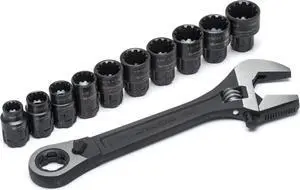 Crescent CPTAW8 Pass-Thru Adjustable Wrench Set Crescent CPTAW8 Pass-Thru Adjustable Wrench Set
