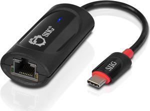 SIIG USB-C to Gigabit Ethernet Adapter - USB 3.0