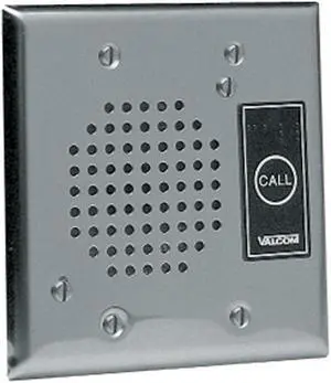 VALCOM Talkback Doorplate Speaker - Stnless STL
