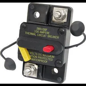 Blue Sea 7186 80 Amp Circuit Breaker Surface Mount 285 Series