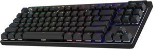 Logitech - PRO X TKL LIGHTSPEED Wireless Mechanical Clicky Switch Gaming Keyboard