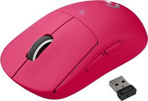 Logitech G PRO X SUPERLIGHT Wireless Gaming Mouse - Magenta - 910-005954