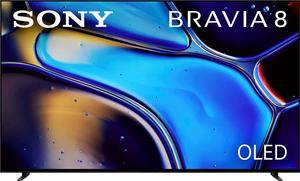 Sony 55-Inch Class BRAVIA 8 OLED 4K UHD Smart Google TV (2024) K55XR80