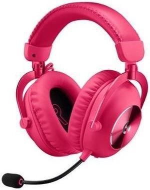 Logitech - PRO X 2 LIGHTSPEED Wireless Gaming Headset for PC, PS5, PS4, Nintendo Switch - Magenta