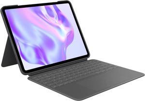 Logitech -iPad Pro 13-inch Keyboard Case with Detachable Keyboard and Trackpad - Graphite
