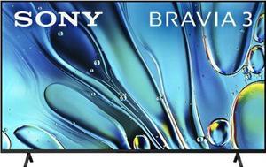 Sony BRAVIA 3 55 inch class LED 4K HDR Google TV (2024) K-55S30