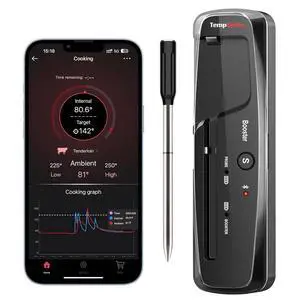 Thermopro Tempspike Lite 500ft Wireless Bluetooth Meat Thermometer For Cooking And Grilling Thermopro Tempspike Lite 500ft Wireless Bluetooth Meat Thermometer For Cooking And Grilling