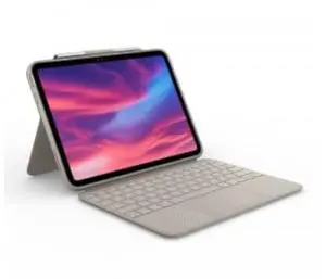 Logitech Combo Touch Detachable Protective Keyboard Cover iPad 10th Gen Sand Logitech Combo Touch Detachable Protective Keyboard Cover iPad 10th Gen Sand