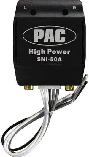 PAC SNI-50A Adjustable High Power 2-Channel Line Out Converter