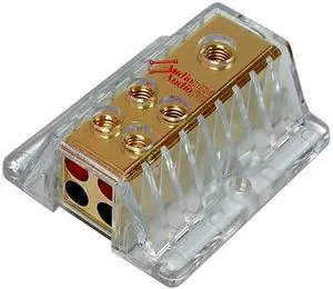 NEW NIPPON APPB1448 CAR AUDIO 1 TO 4 POWER DISTRIBUTION BLOCK