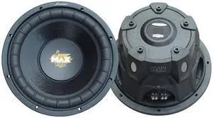 Lanzar MAXP154D MaxP Series Small-Enclosure 4-Ohm Subwoofer (MAXP154D, 15 Inch, 2,000 Watts Max, Dual 4 Ohm)