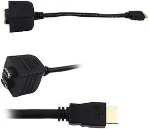New Pyle Phdmmf3 Hdmi Male/2 Female Splitter Cable