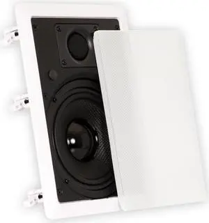 Theater Solutions TS65W In Wall 6.5" Speakers Surround Sound Home Theater 3 Speaker Set
