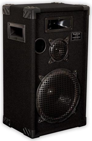  PRORECK Club 3000 12-Inch 4000w DJ Powered PA Speaker System  Combo Set with Bluetooth USB Drive Read Function SD Card Remote Control,Two  subwoofers and 8 line Array Speakers Set for Church