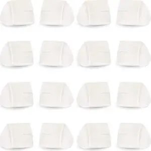Theater Solutions TS30W Mountable Indoor Speakers White Bookshelf 8 Pair Pack