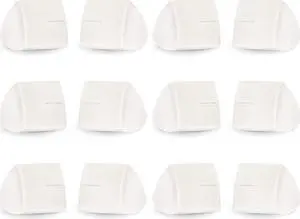 Theater Solutions TS30W Mountable Indoor Speakers White Bookshelf 6 Pair Pack