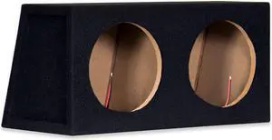 8D 8" Dual Sealed Bass Box Speaker Enclosure Cabinet for Car Truck SUV