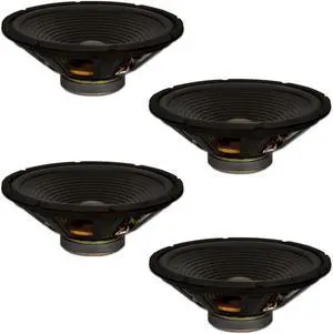 4 Goldwood Sound GW-215/8 OEM 15" Woofers 250 Watts each 8ohm Replacement Speakers