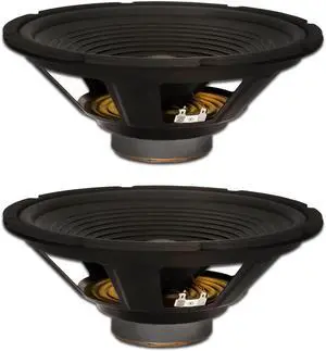 2 Goldwood Sound GW-212/4 OEM 12" Woofers 240 Watts each 4ohm Replacement Speakers