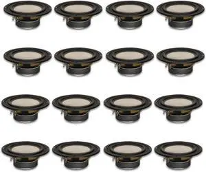 16 Goldwood Sound GW-S525/4 Poly Cone 5.25" Woofers 130 Watts each 4ohm Replacement Speakers