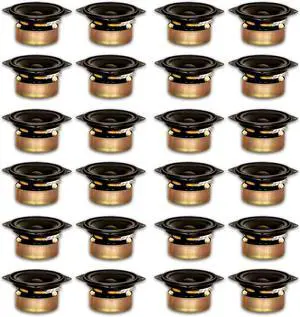 24 Goldwood Sound GW-204/4S Shielded 4" Woofers 70 Watt each 4ohm Replacement Speakers