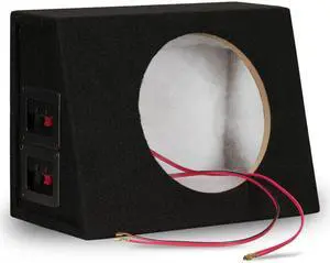 GOLDWOOD TR8P Sealed Single Car Speaker Cabinet Box for 8" Dual Woofer