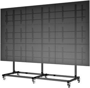 Cotytech Micro-Adjustable Video Wall Cart/Stand For 46 inch (3x3)