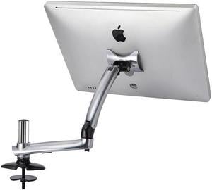 Cotytech Expandable Apple Desk Mount Spring Arm Grommet Base - Silver