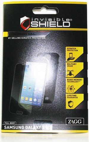 Zagg InvisibleShield Full Body Easy Install Cover for Samsung Galaxy S4 S 4 SIV Ships Today MPN: SAMGALS4LE UPC: 843404093816