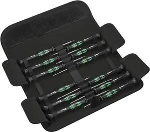 Wera 073675 Kraftform Micro-Set/12 SB 1 Screwdriver set for electronic applications