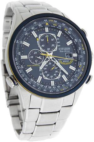 Citizen Mens Chronograph A-T Eco Drive World Time Oversized AT8020-54L Watch